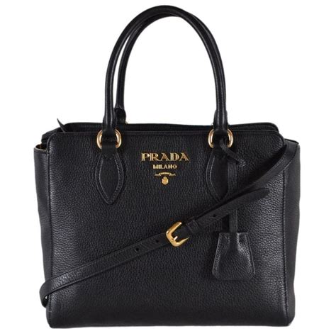 prada vitello phenix nero|Prada vitello phenix handbag.